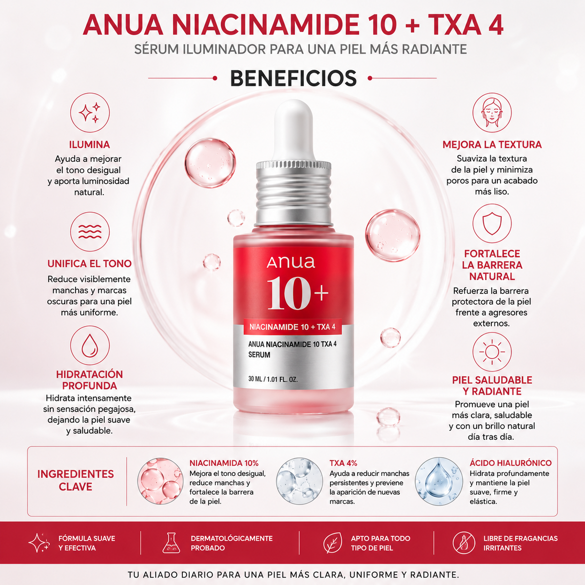 Serum Anua Niacinamide Para Manchas